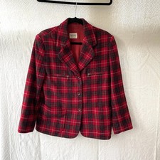 Benetton tartan jacket for sale  DERBY