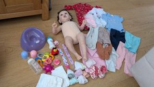Lifelike reborn baby for sale  MANCHESTER