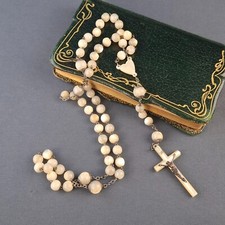 Chapelet ancien perles d'occasion  Flavy-le-Martel