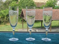 Flutes champagne cristal d'occasion  Château-Salins