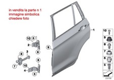 Porta portiera posteriore usato  Gioia Tauro