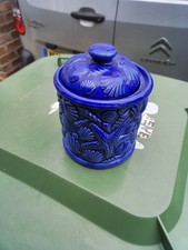 Blue ceramic biscuit for sale  HOUGHTON LE SPRING