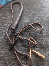 Leather whip used for sale  HEMEL HEMPSTEAD
