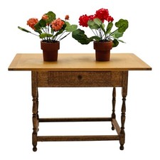 Usado, Miniatura casa de bonecas madeira cozinha fazenda mesa de preparação assinada CBH 83’ com vasos de flores comprar usado  Enviando para Brazil
