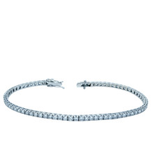 Bracciale diamanti tennis usato  Roma