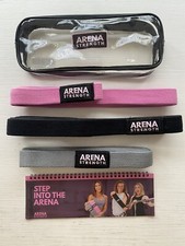 Guia de treino Arena Strength tecido resistência 3 bandas de exercício e bolsa com zíper, usado comprar usado  Enviando para Brazil