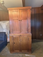 Antique cabinet wood for sale  Livingston