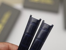 Pulseira de relógio de jacaré genuína feita à mão para Cartier Pasha - pulseira entalhada, usado comprar usado Pulseira de relógio de jacaré genuína feita à mão para Cartier Pasha - pulseira entalhada, usado comprar usado  Enviando para Brazil