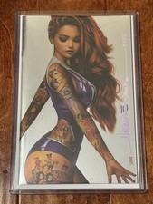Usado, TITANS #1 assinado Nathan Szerdy Foil Starfire tatuagem Virgin Variant Syndicate comprar usado  Enviando para Brazil