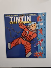 Tintin espace autocollants d'occasion  Poussan