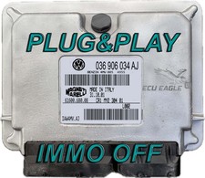 Sterownik ECU Seat Ibiza 1.4 16V 036906034AJ IAW4MV.AJ no programming required, używany na sprzedaż  PL