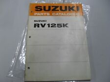 Genuine suzuki rv125k for sale  CAERPHILLY