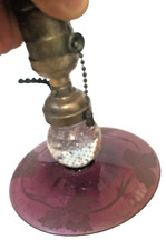 Art glass lamp for sale  Buffalo