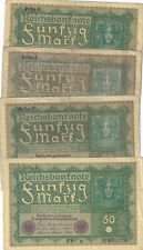 Lot billets allemands d'occasion  Talence