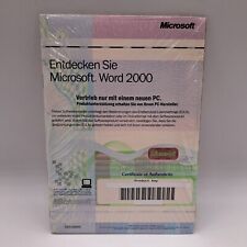 Microsoft word 2000 gebraucht kaufen  Dormagen