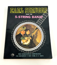 Earl Scruggs and the 5-String Banjo 1968 Instructional Music Book Bluegrass VTG, usado comprar usado  Enviando para Brazil