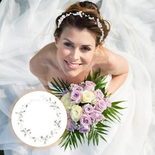 Rhinestones bridal headband for sale  Shipping to United Kingdom