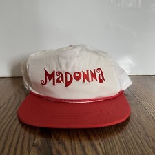 Chapéu Madonna - The Girlie Show Tour (1993) - Tour (Vermelho) comprar usado  Enviando para Brazil