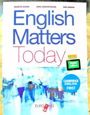English matters today usato  Genova