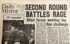 Vintage newspaper daily for sale  NORTHAMPTON