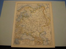 Europäisches russland landkar gebraucht kaufen  Uetze