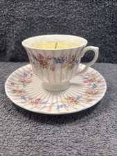 Duftkerze floraler tasse gebraucht kaufen  Versand nach Germany