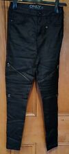 Biker trousers black for sale  CARDIFF