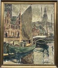 Impressionist segelboote stadt gebraucht kaufen  Graal-Müritz, Seeheilbad