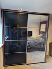 double mirrored wardrobe for sale double mirrored wardrobe for sale SHEFFIELD