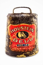 CAMPAINHA DE LEITE ANTIGA BLUM HOLSTEIN 1800S, usado comprar usado  Enviando para Brazil