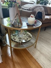 Glass end table for sale  Brookline