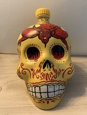 KAH Tequila Crânio Pintado à Mão Garrafa Vazia 750ml L comprar usado  Enviando para Brazil
