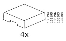 Ikea white plastic for sale  New York