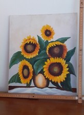 Bild gemälde sonnenblumen gebraucht kaufen  Waltrop