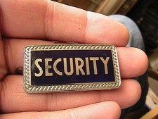 Security cap badge for sale  BOLTON