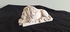 Sleeping lion sculpture for sale  ST. NEOTS