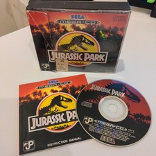 Jurassic Park Sega Mega CD PAL completo com manual testado e funcionando comprar usado  Enviando para Brazil