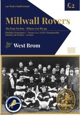 Millwall west bromwich for sale  BANSTEAD