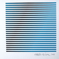 Estampa assinada por Carlos Cruz-Diez comprar usado  Enviando para Brazil