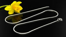 Usado, Corrente de prata esterlina 925 cobra italiana 1,0 mm - 16 pol./41 cm - CH005 RRP £ 25!!! comprar usado  Enviando para Brazil