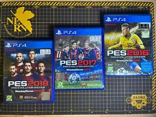 Lote 3 Pro Evolution Soccer PES 2016 2017 2018 PlayStation 4 PS4 Ásia Inglês comprar usado  Enviando para Brazil