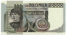 10000 lire ritratto usato  Pignataro Maggiore