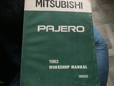 Mitsibushi pajero manual for sale  WHITEHAVEN