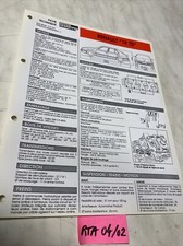 Fiche technique automobile d'occasion  Decize