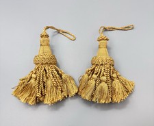 Pair gold fringe for sale  Winter Garden