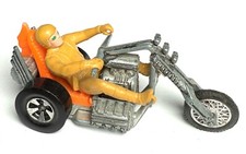 Hot Wheels Rrrumblers 1972 Torque Chop Trike com Mustard Rider Motocicleta Original, usado comprar usado  Enviando para Brazil