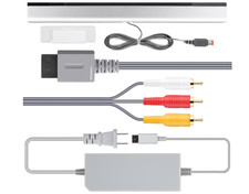Ultimate 3 em 1 Wii Kit Adaptador de Cabo - Wii Cabo de Alimentação, Wii Sensor Bar... comprar usado  Enviando para Brazil