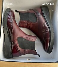 Dune burgundy brogue for sale  ABERGAVENNY