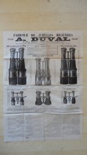 Prospectus publicitaire affich d'occasion  Champagnac-le-Vieux