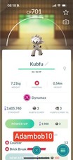 Pokémon Go |---- Dynamax Kubfu --PT C--ou 20 K PÓ---Frete Rápido comprar usado  Enviando para Brazil